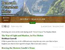Tablet Screenshot of beneath-ceaseless-skies.com